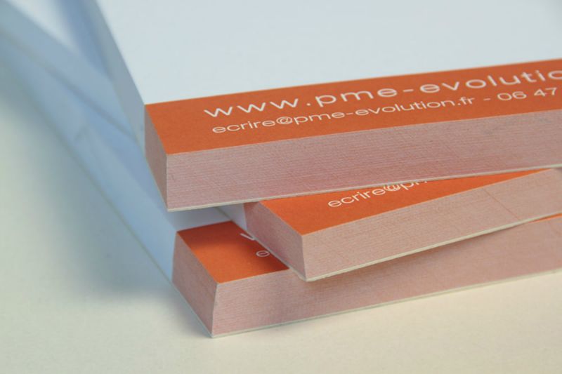 impression bloc papier
